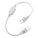 Fita Mangueira LED 5050 10 Metros Branco Frio ou Quente – 110V/220V com Fonte de Alimentação e Rabicho