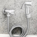 Ducha Higiênica Completa 1,20m Metal Cromado com Chuveirinho