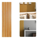 Kit 20 Painéis de Revestimento Ripado Decorativo em MDF – 45x11cm para Parede