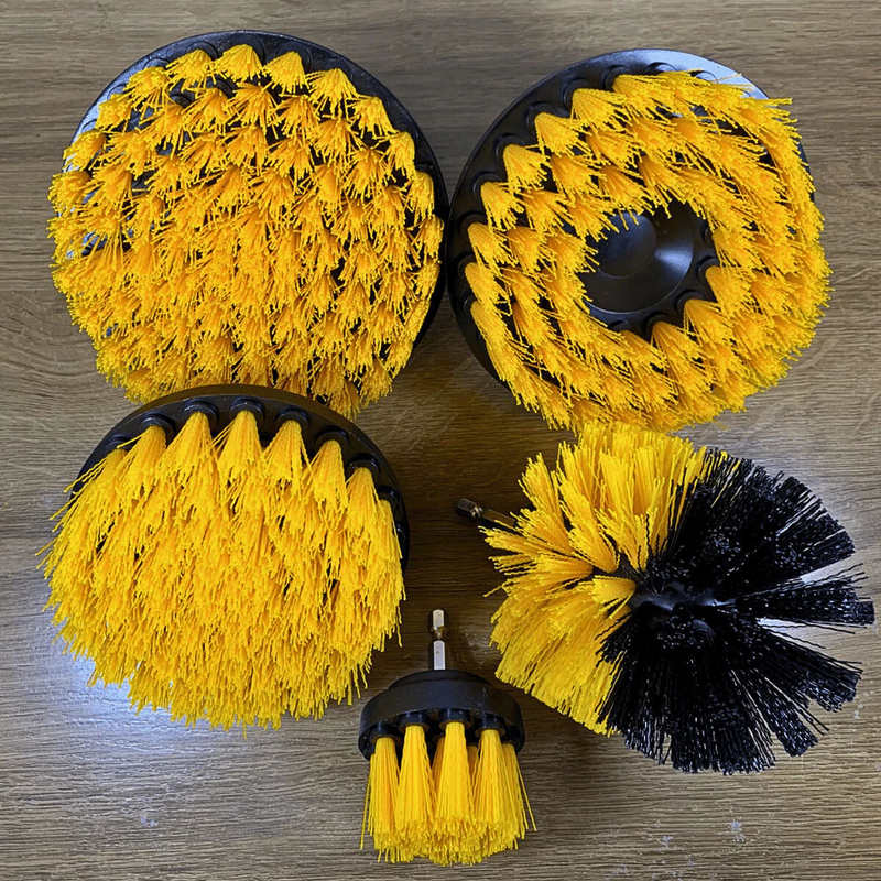 Kit Escovas de Limpeza para Parafusadeira e Furadeira