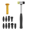 Martelo Removedor de Amassados Automotivos – Kit 9 Peças para Reparo de Lataria Sem Danificar a Pintura