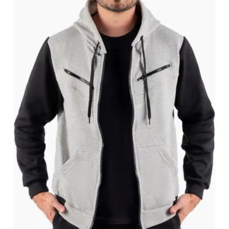 Moletom Masculino com Zíper de Inverno