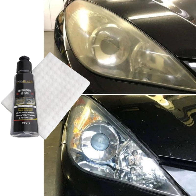 Revitalizador de Farol Automotivo Instantâneo - Compre 1 Leve 2