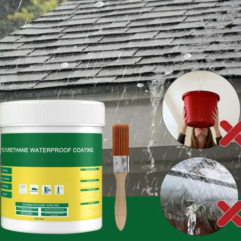 Selante Impermeabilizante Invisível – Vedação Transparente Anti-Vazamento para Telhados, Paredes e Banheiros