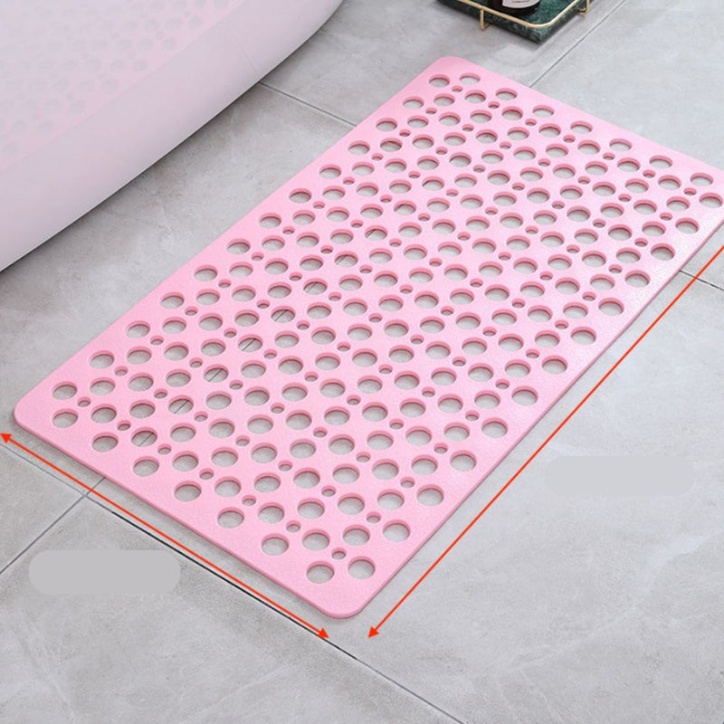 Tapete de Banheiro Antiderrapante com Ventosas – Drenagem Rápida e Design com Furos
